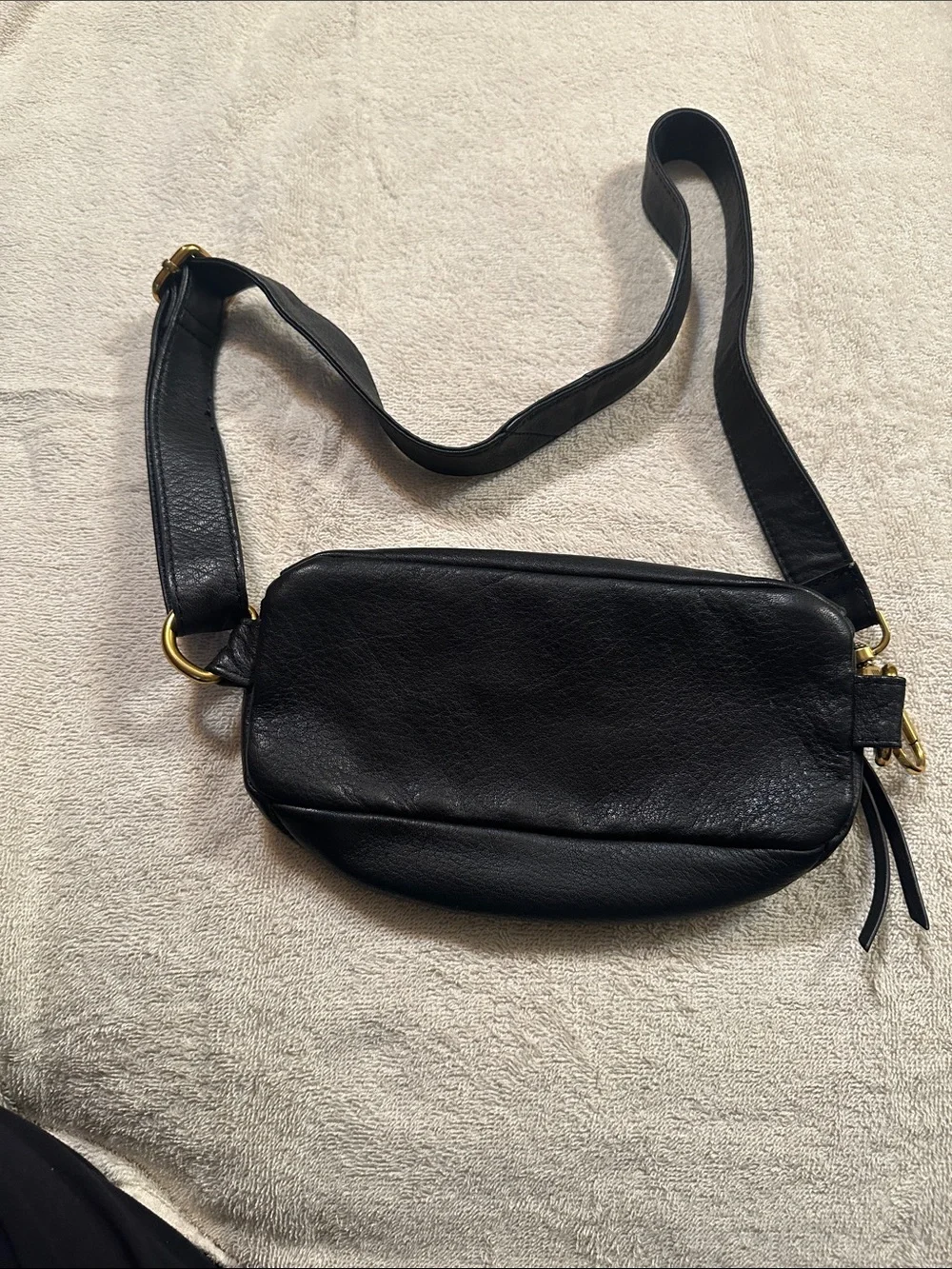 Hobo fern sling belt. Black